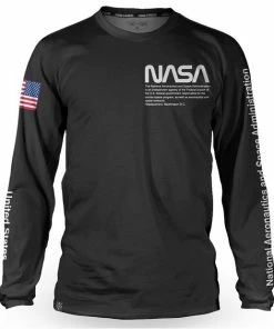 Maillot Manches Longues Loose Riders Nasa Flight Crew Noir