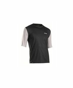 Maillot VTT Manches Courtes Northwave XTrail Noir / Blanc