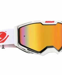 Masque Cross Kenny Ventury Phase 2 Blanc/Argent