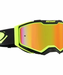 Masque Cross Kenny Ventury Phase 2 Jaune Fluo