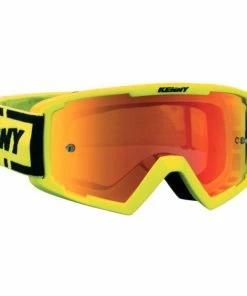 Masque VTT Enfant Kenny Track+ Kid Jaune Fluo