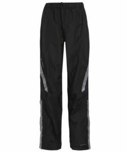 Pantalon De Pluie Femme Vaude Luminum Pants II Noir