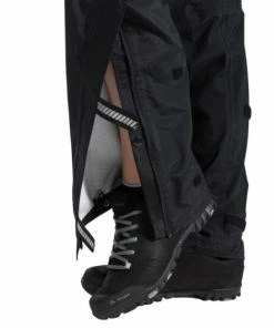 Pantalon De Pluie Femme Vaude Yaras Rain Zip III Noir -Vélo de montagne Soldes pantalon de pluie femme vaude yaras rain zip iii noir 4