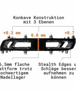 Pédales Plates Tatze MC-Air Axe Cr-Mo -Vélo de montagne Soldes pedales plates tatze mc air axe cr mo 2