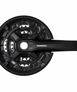 Pédalier Shimano Altus FC-MT210 - 3x9 Vitesses - Avec Flasque - 44/32/22 Dents