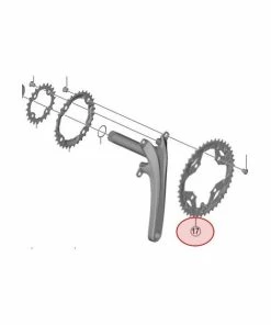 Plateau Extérieur Shimano Alivio FC-T4060 - 48 Dents