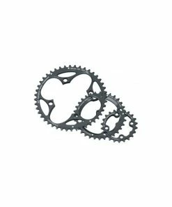 Plateau Stronglight VTT Type 7075-T6 104 Mm 10 V Intermédiaire - Noir