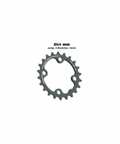 Plateaux VTT Stronglight VTT XTR 104/64 ALU 64mm (XTR 07)