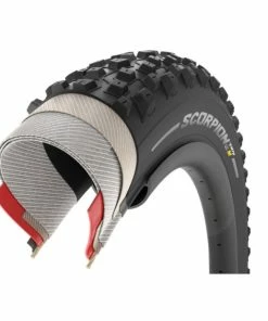 Pneu VTT Electrique Pirelli Scorpion E-MTB Mixed Terrain 27,5x2,6" Noir 5 Pneu VTT Electrique Pirelli Scorpion E-MTB Mixed Terrain 27,5x2,6" Noir -Vélo de montagne Soldes pneu vtt electrique pirelli scorpion e mtb mixed terrain 275x26 noir 2