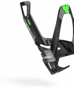 Porte-bidon Elite Cannibal XC Noir Brillant / Vert