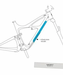 Protection Anti-Rayures Ytwo CoatUp VBR300 Finition Matte Tube Diagonal