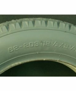 Pneumatiques Pour Cycles PNEU Avec INSERT PLEIN 12 1/2 X 2 1/4 - Block - GRIS - Pour Jante Largeur 38 à 45 Mm En 2 Parties