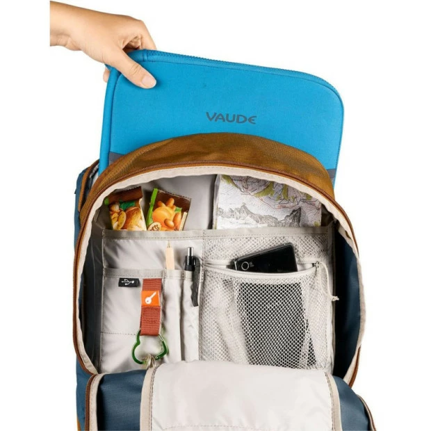 Sac à Dos/Sacoche Vaude Cycle 20 II Noir/Vert Forêt 20L 5 Sac à Dos/Sacoche Vaude Cycle 20 II Noir/Vert Forêt 20L – Image 5