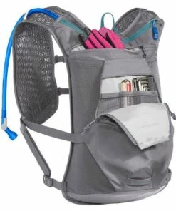 Sac à Dos VTT CamelBak Chase 8 Vest Gunmetal/Bleu -Vélo de montagne Soldes sac a dos vtt camelbak chase 8 vest gunmetal bleu 3