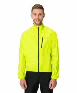 Veste De Pluie Vaude Men's Drop Jacket III Jaune Brillant