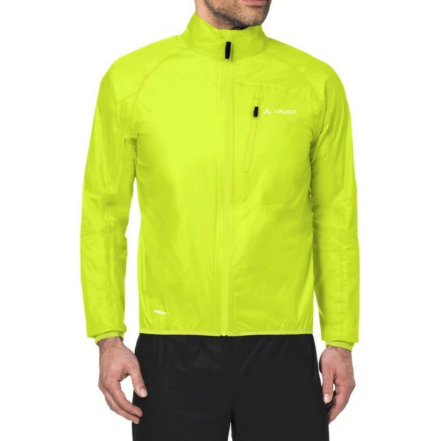 Veste De Pluie Vaude Men's Drop Jacket III Vert Brillant 3 Veste De Pluie Vaude Men's Drop Jacket III Vert Brillant – Image 3