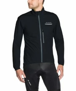 Veste De Pluie Vaude Strone Noir -Vélo de montagne Soldes veste de pluie vaude strone noir 2