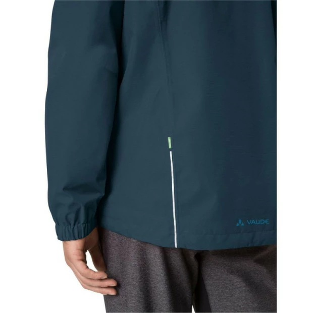 Veste Pluie Vaude Men's Escape Bike Light Bleu Mer Foncé 4 Veste Pluie Vaude Men's Escape Bike Light Bleu Mer Foncé – Image 4