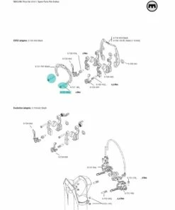 Vis Adaptateur Evo2 & Evolution-Adapter Magura [x 2] - 0721855